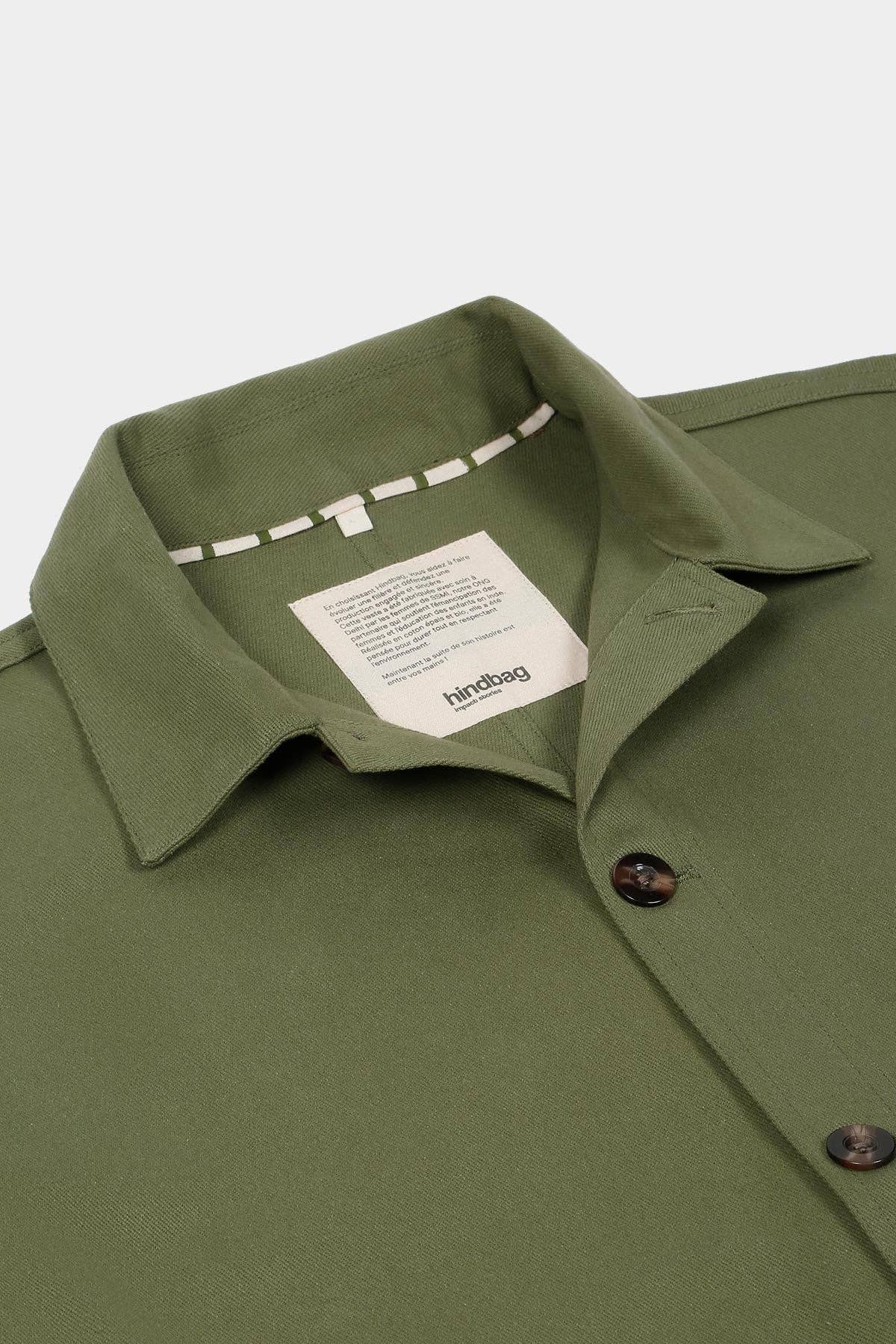 Hindbag - Wholesale Jacket - Women's - Marcel Olive Mixed Jacket5