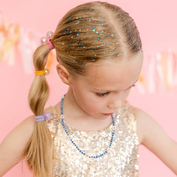 Gussy Up Bow Co - Wholesale Hair glitter - Blue Hair Glitter5