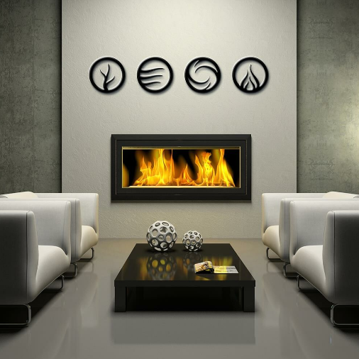 benjashop – wholesale Wall Accent – Four Elements 01 Metal Wall Panel1