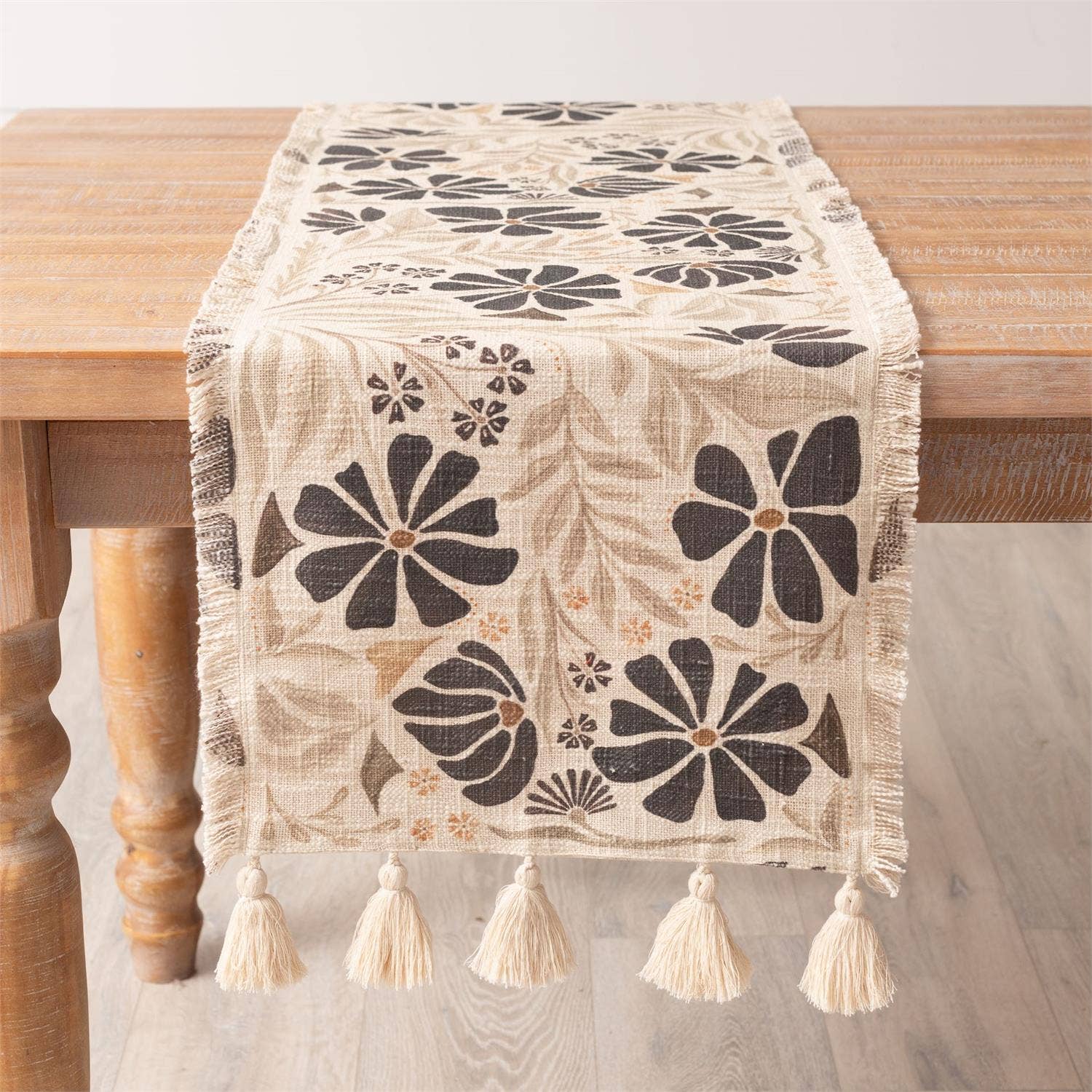 Audrey's Home & Gift - Vente Chemins de table - Chemin de table - Botanique moderne (Paquet/02)1