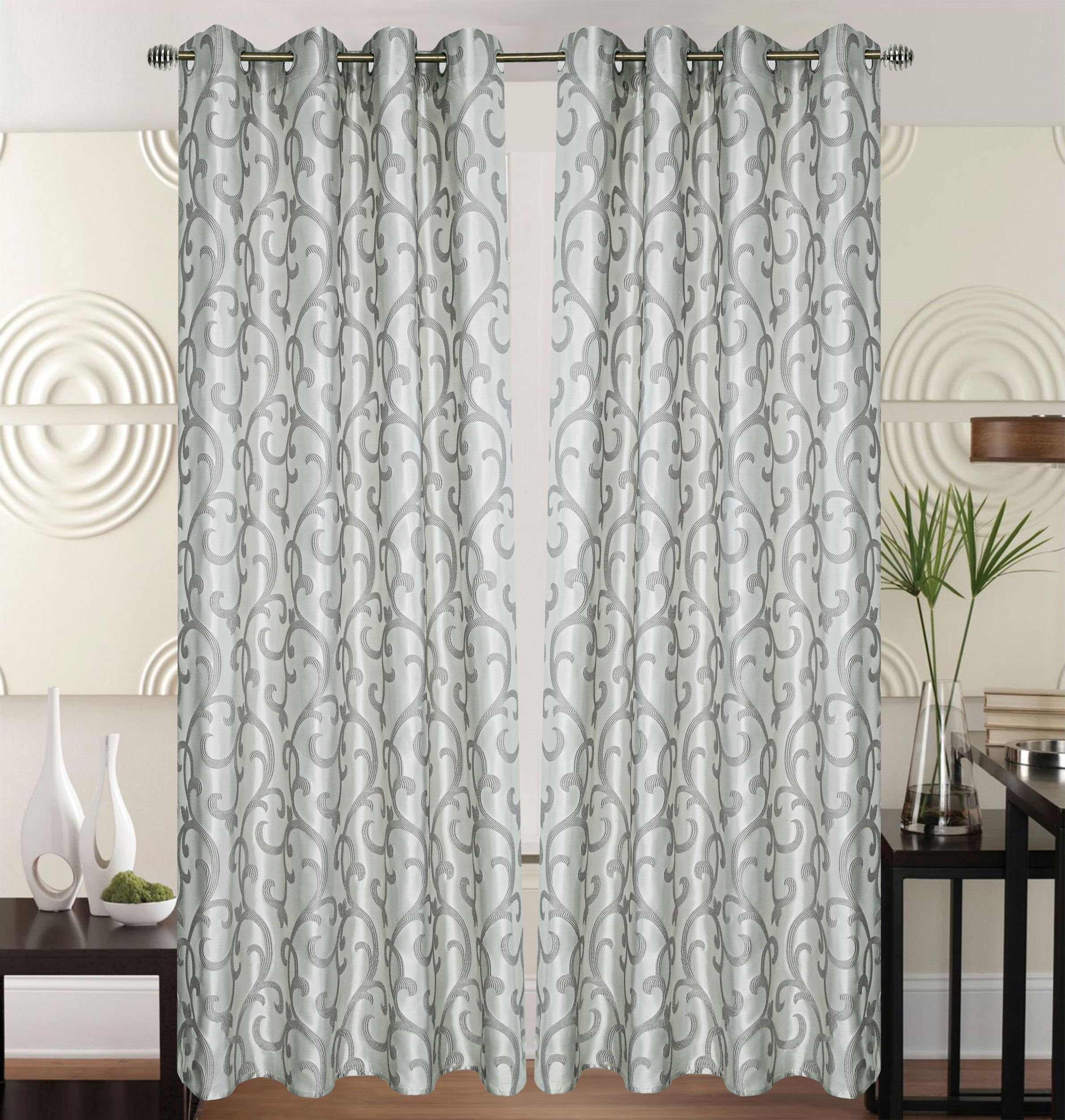 Super Bazaar - Venta al por mayor Cortinas - Cortina preparada con anillas - 140 x 240 cm8