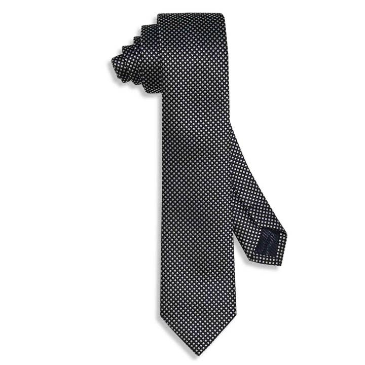 Black Wire Frames Skinny Tie for wholesale by Aristocrats Bows N Ties