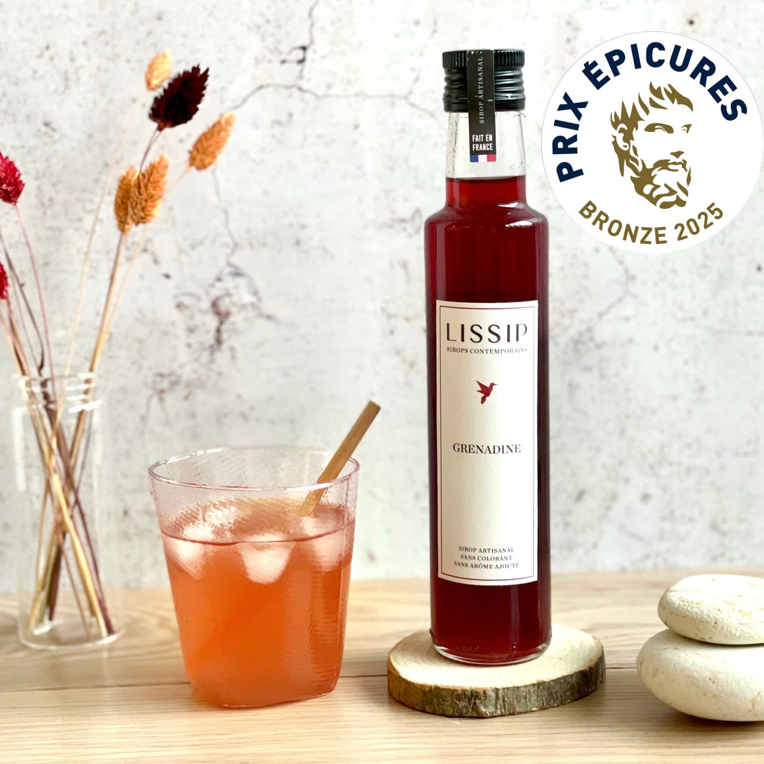 Lissip - Wholesale Cocktail Mix/Syrup - Prix Epicures' pack - Assortment of our 3 award-winning syru5