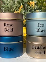 4oz Private Label Candles, Bulk Soy Wholesale Candles for wholesale by Thy Will Bee Done Apiary