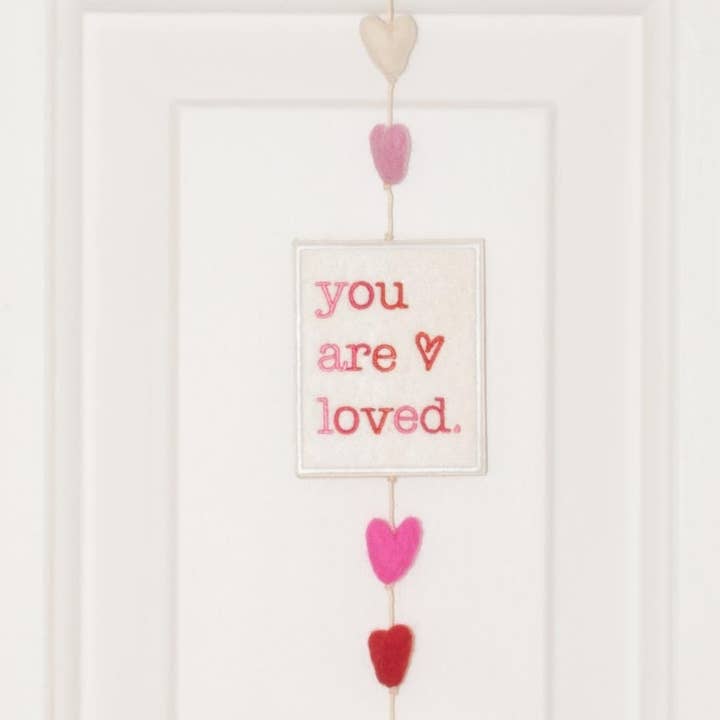 You are Loved Heart String for wholesale by bandana love