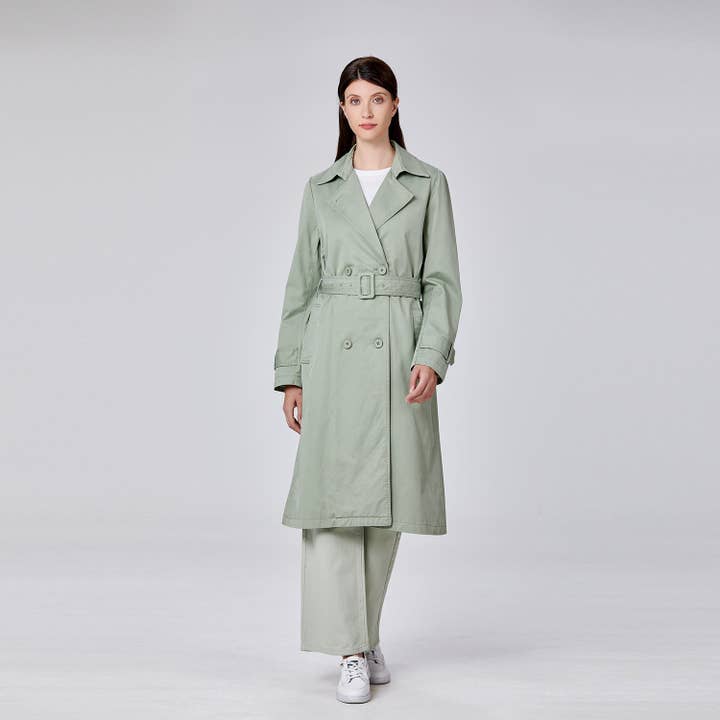 Smart and Joy - Wholesale Trench Coat - Women's - Classic-looking trench coat1