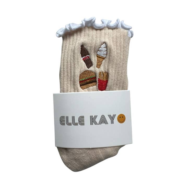 Elle Kay - Wholesale Socks - Unisex - Happy Meal socks0
