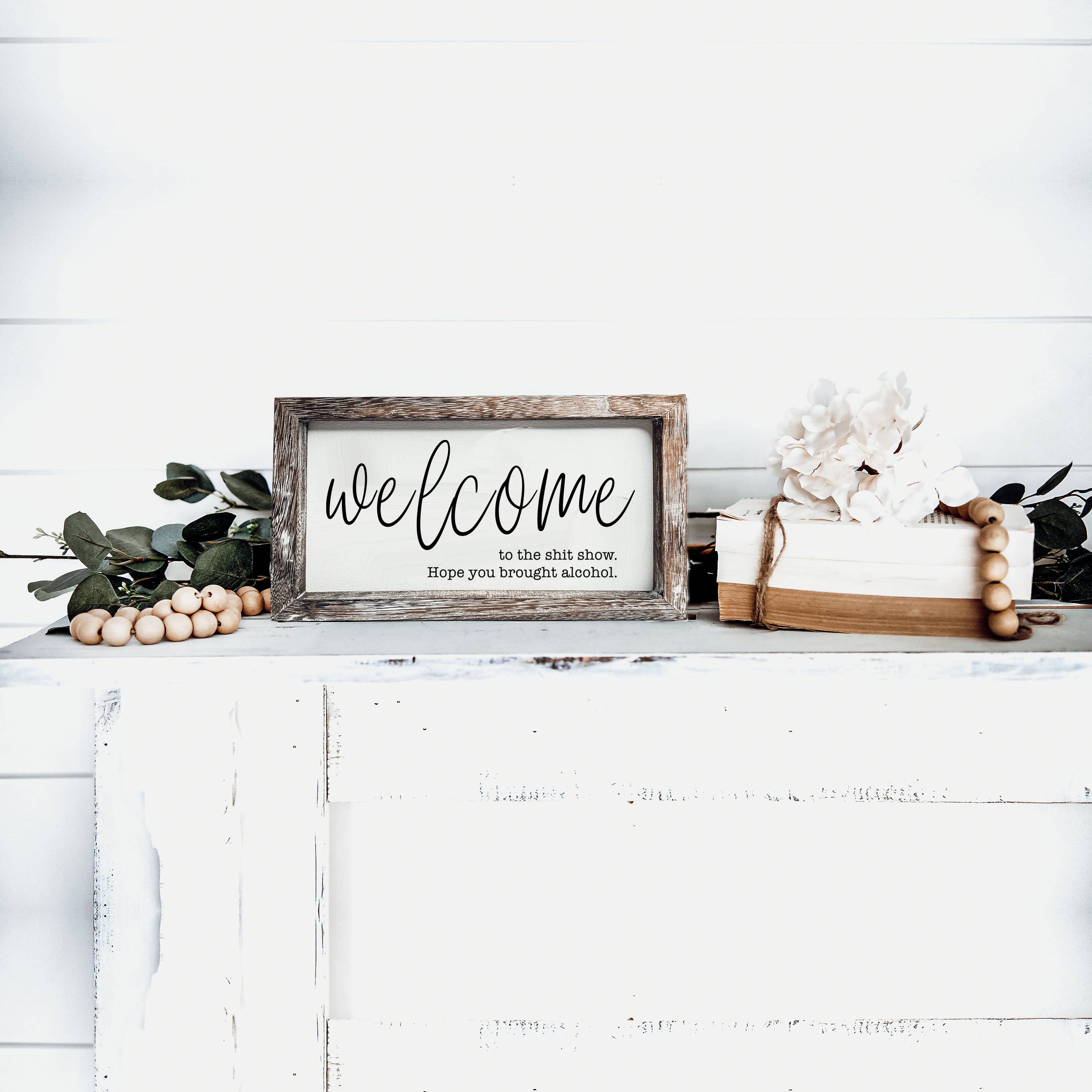 Gia Roma - Wholesale Sign - Wooden Sign For Home, Funny Home Decoration Wall + Shelf Art49