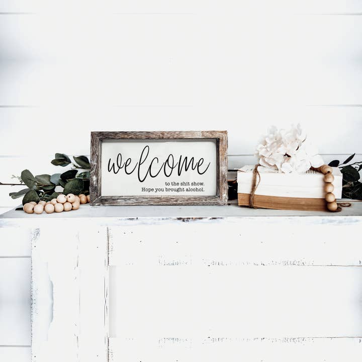 Gia Roma - Wholesale Sign - Wooden Sign For Home, Funny Home Decoration Wall + Shelf Art49