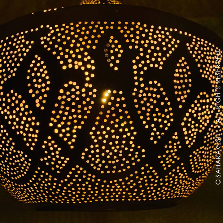 SaharaKesh - Wholesale Chandelier/Hanging Light - Moroccan Pendant Lamp, Handmade Brass Arabic Ceiling Lamp4