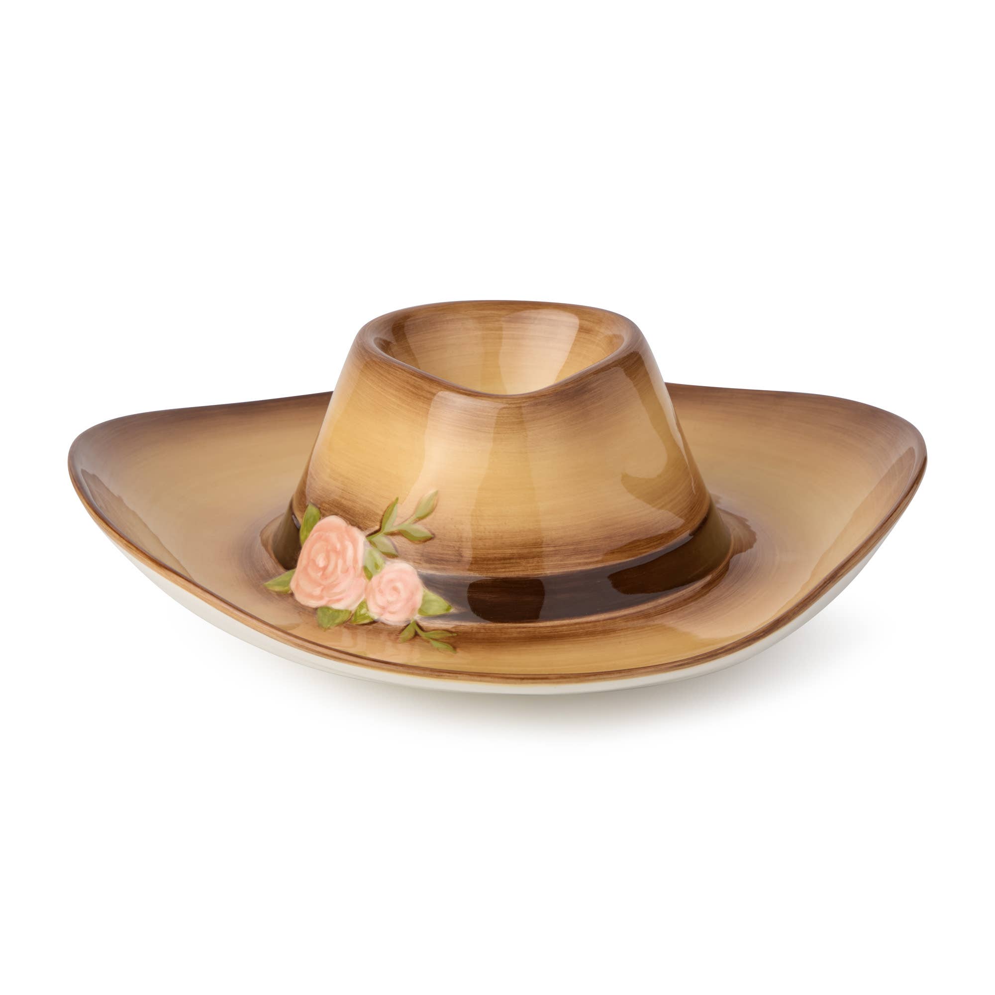 Certified International – Engroshandel Serveringsservice til forretter – Rosewood Ranch 3-D Cowgirl Hat Chip & Dip 39,4 cm x 35,6 cm 227 g2