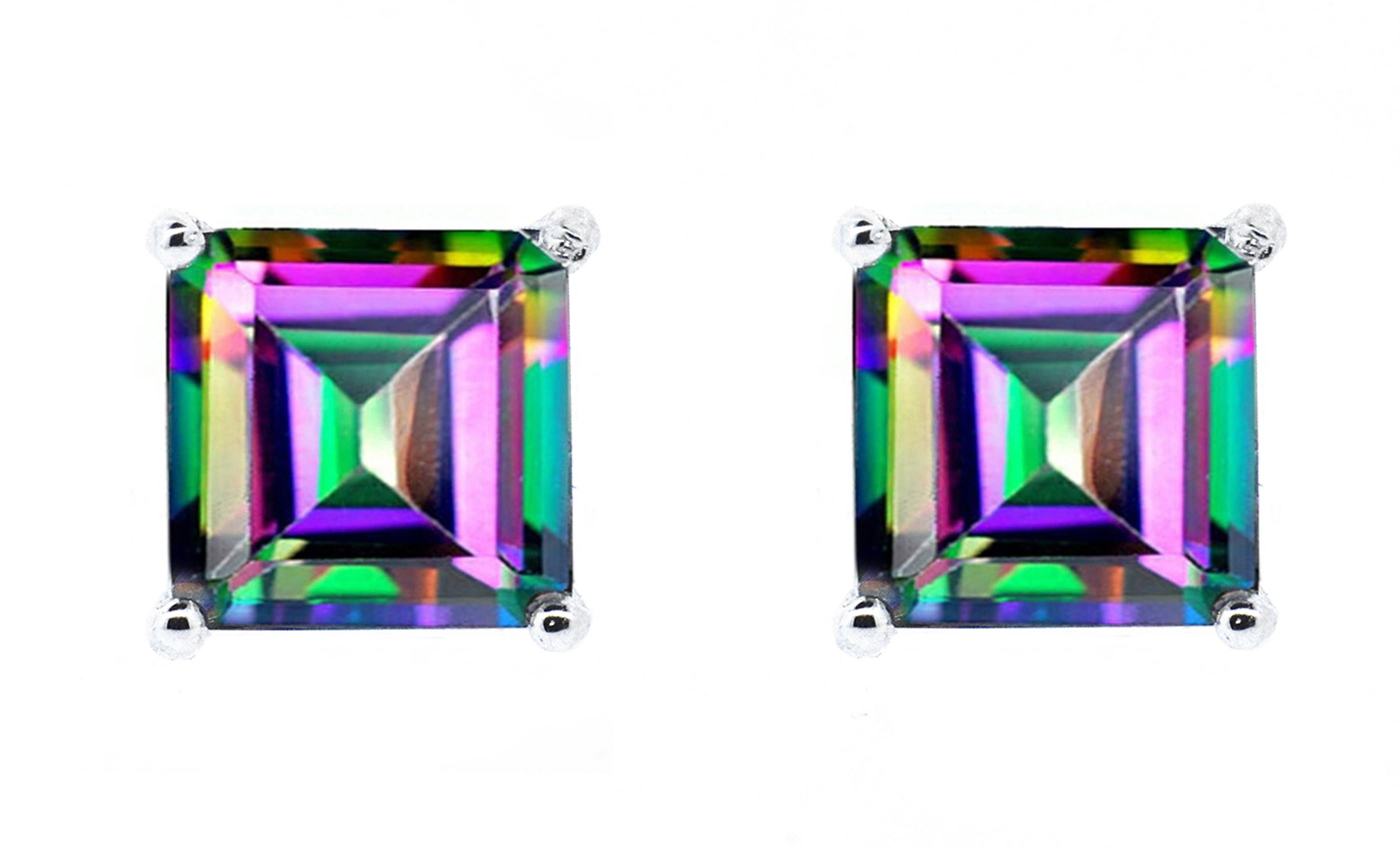 Cate & Chloe Jewelry – Engroshandel Ørestikkere – Beyonce 1Ct Sterling sølv ædelsten Stud Øreringe1