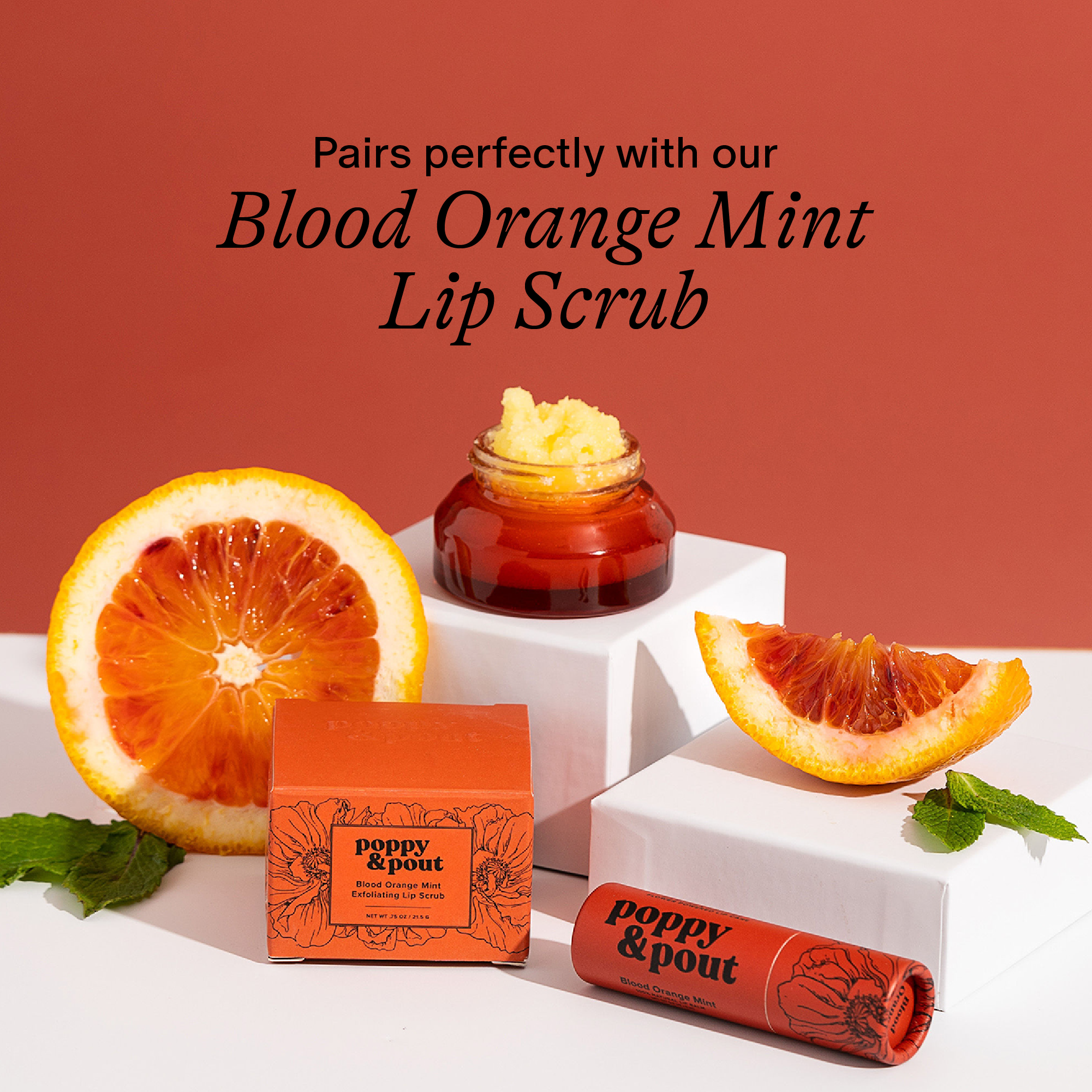 Poppy & Pout - Wholesale Lip Balm - Lip Balm, Blood Orange Mint6