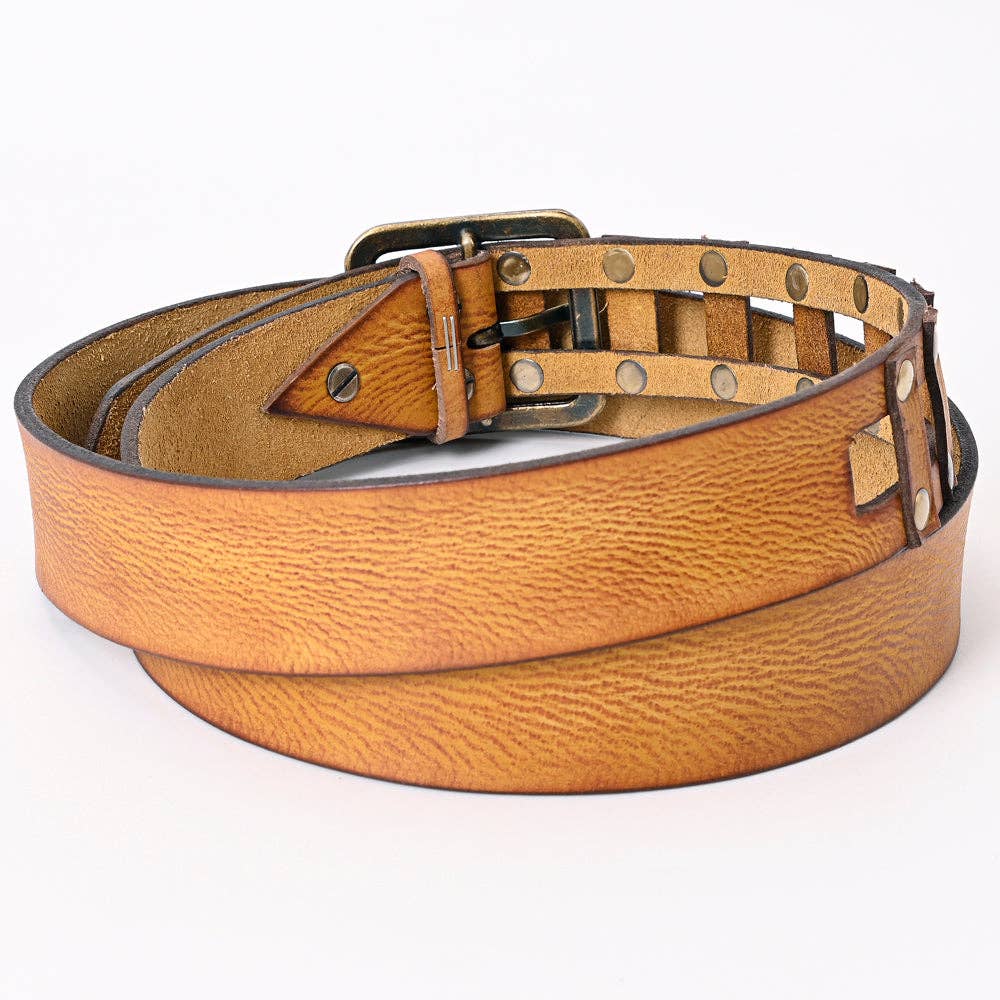 LS Western - Wholesale Belt - Unisex - LC-ADBLF200 Genuine American Leather Belt Men and Women2