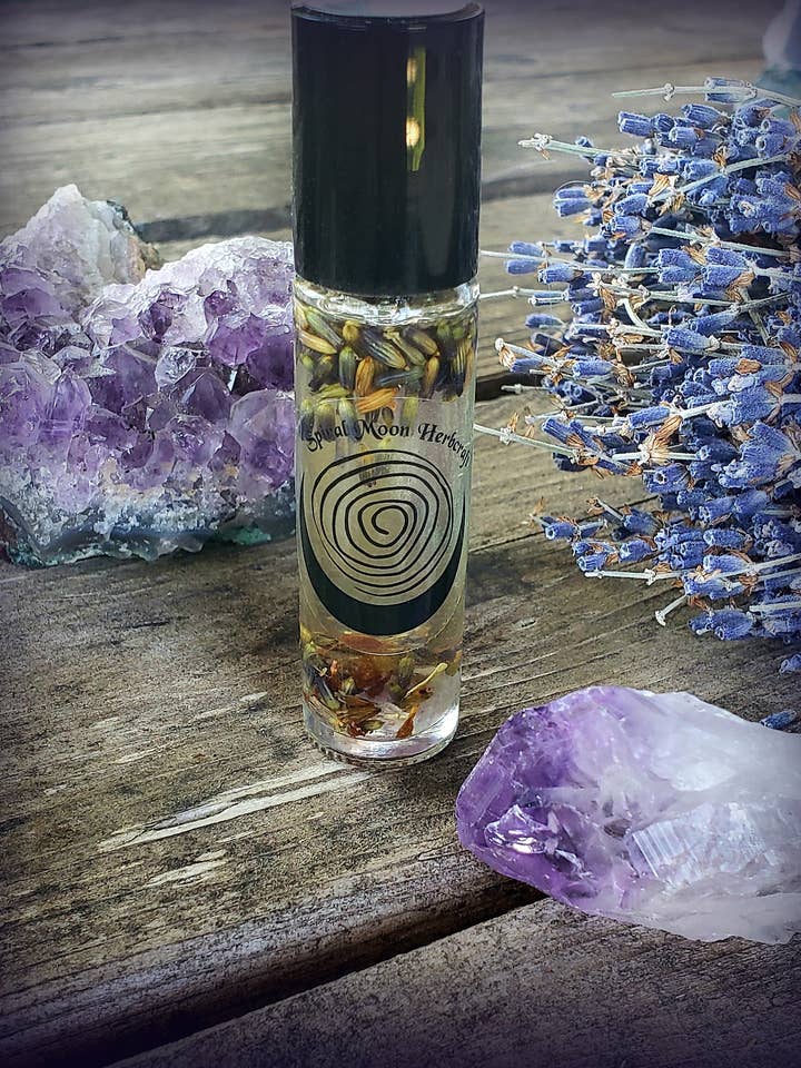 Luna Lavender Patchouli Bergamot Essential Oil for wholesale by Spiral Moon Herbcraft