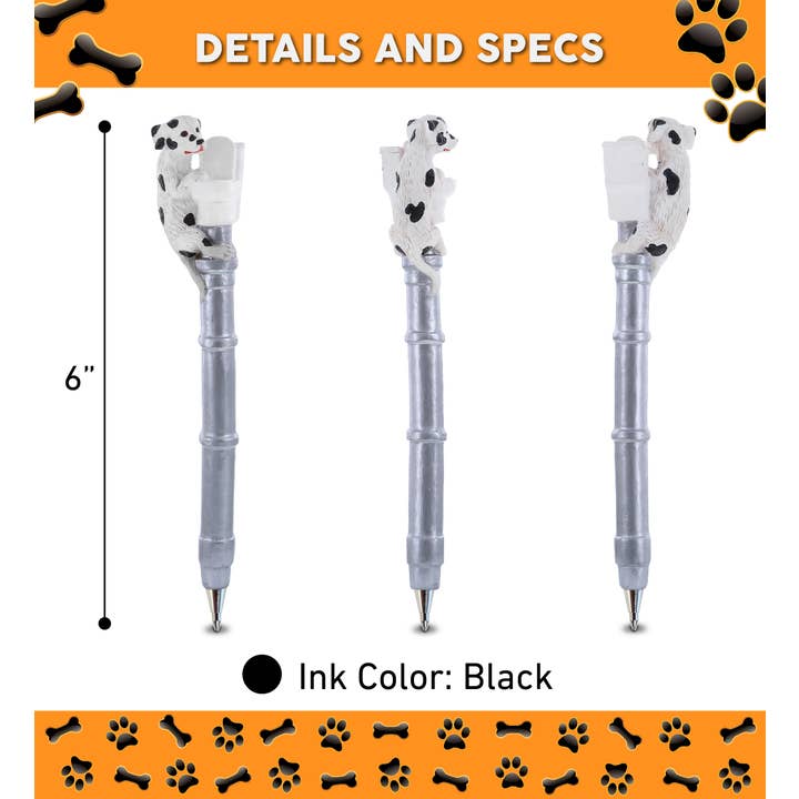Cota Global - Wholesale Pen - Planet Pen - Dogs - Dalmatian Climb Toilet1