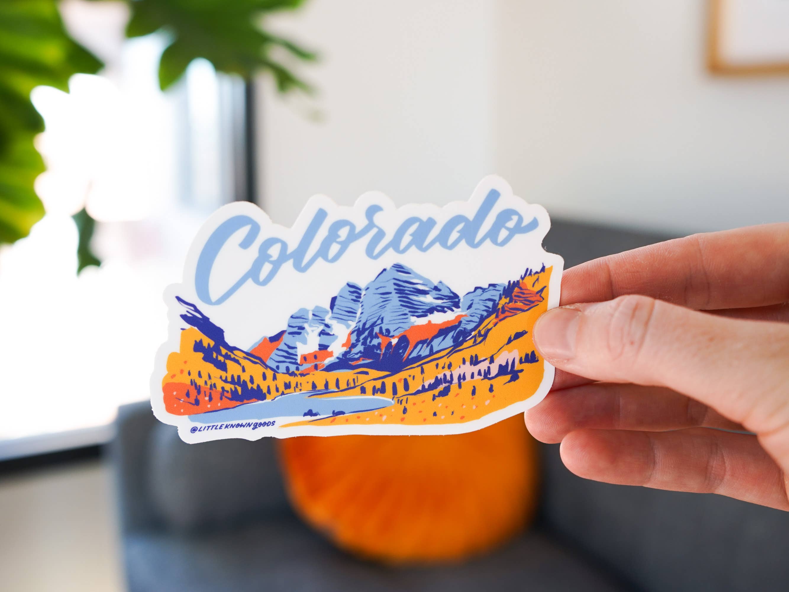 Little Known Goods - Wholesale Sticker - Colorado Maroon Bells Sticker2