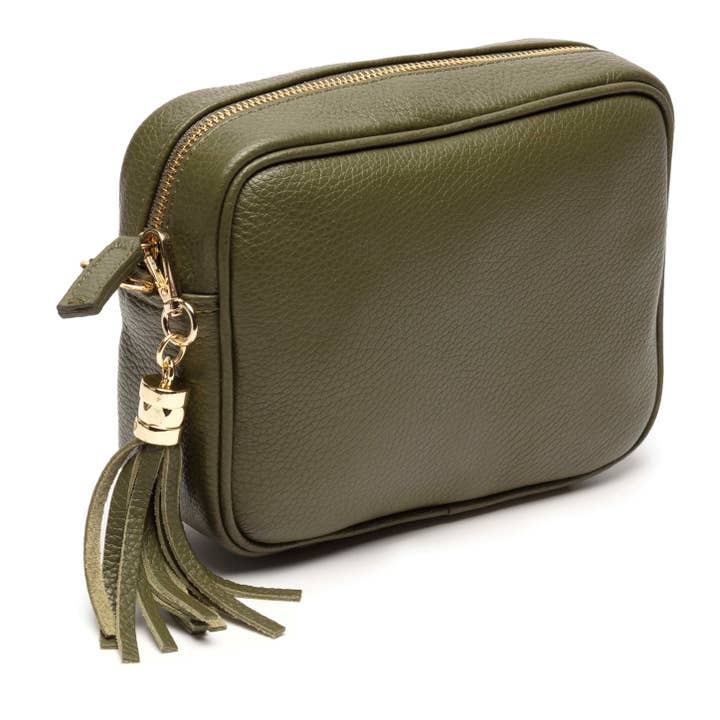 Crossbody Kwastje Olijfgroen voor wholesale door Elie Beaumont