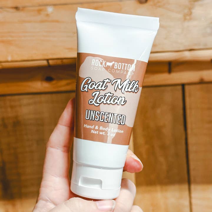 Rock Bottom Soap - Wholesale Body Cream/Lotion - Goat Milk Lotion Squeeze Tubes4