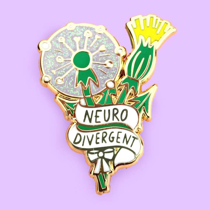 Jubly-Umph - Wholesale Lapel pin/button - Neuro-divergent Lapel Pin2