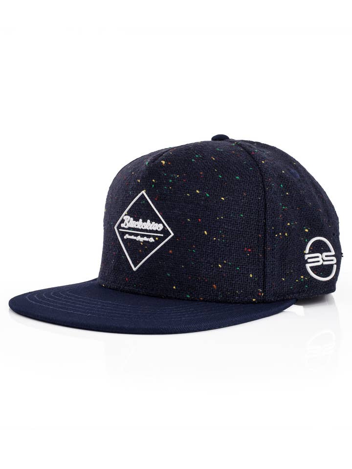 Casquette Snapback Ancient Gods Re - Bleu-Bleu-Laine pour la vente par Blackskies