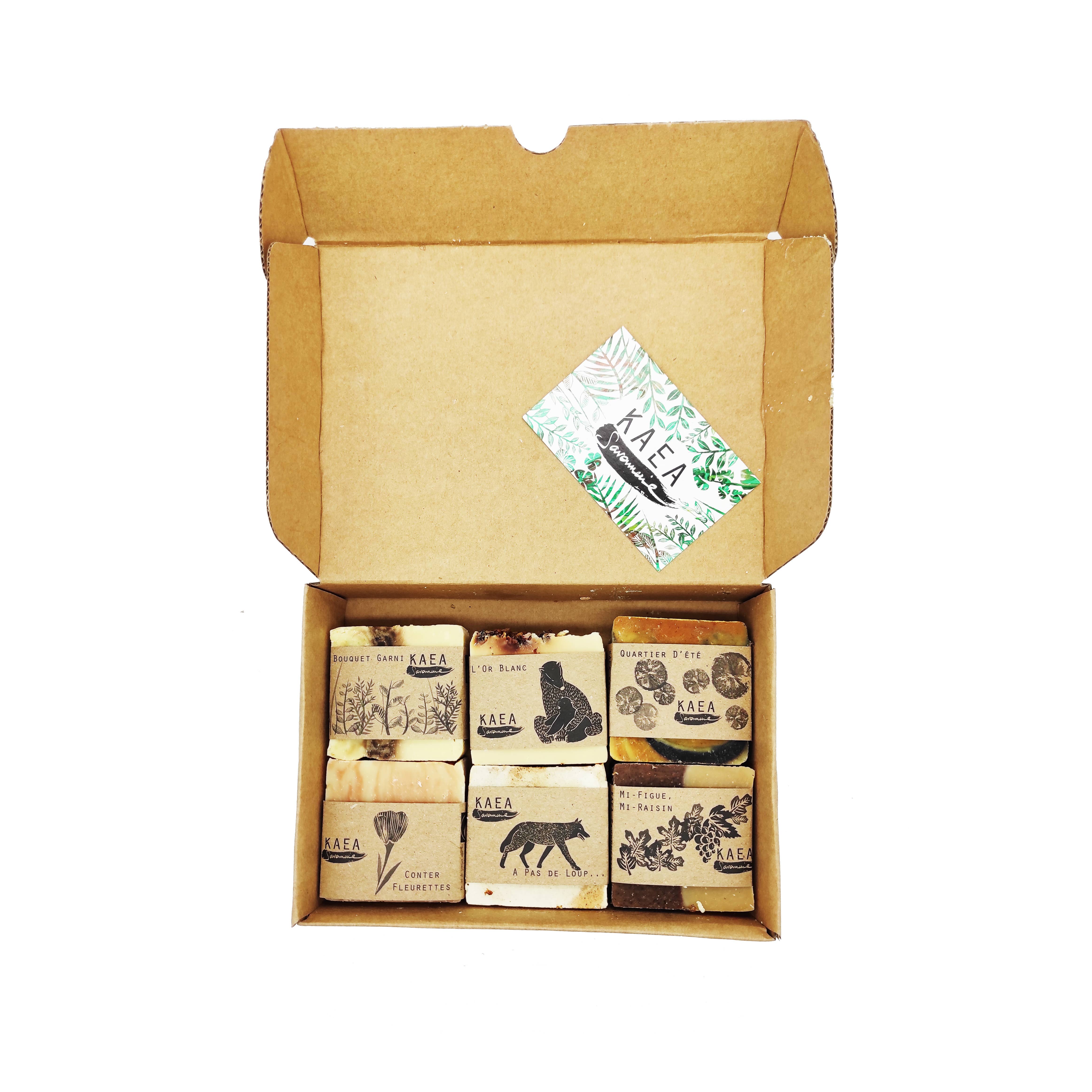 KAEA Savonnerie - Wholesale Bar Soap - KAEA set of 6 soaps