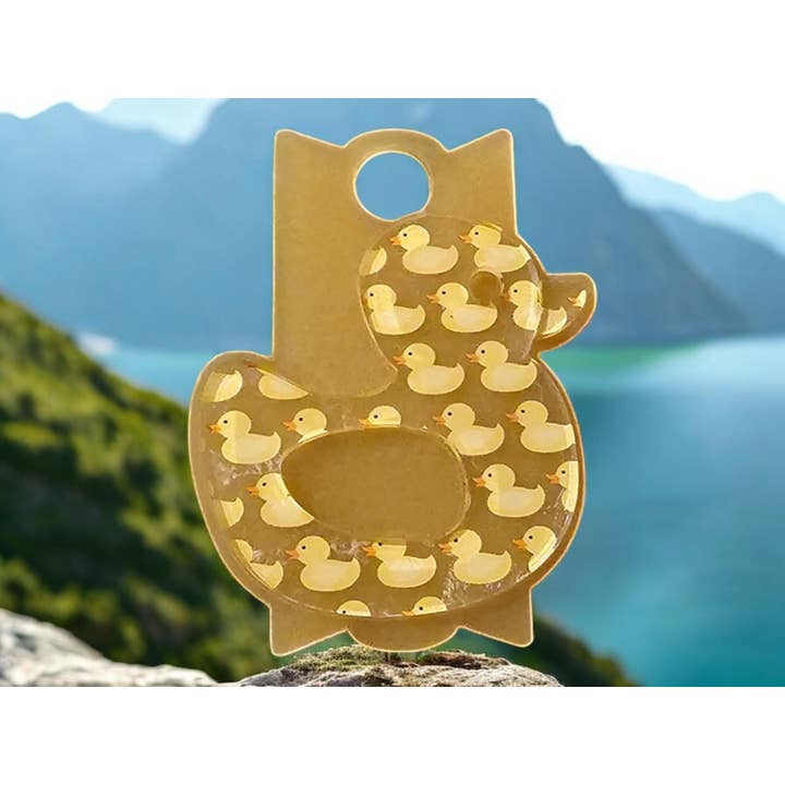 Couvercle de tasse - canard en caoutchouc de 40 oz pour la vente par Kaci's Kreations