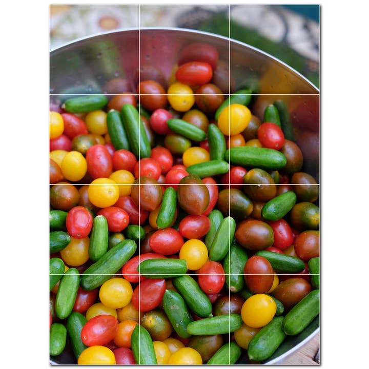 Frugtkeramiske fliser Keramiske fliser Vægmaleri PT500709 for engroshandel hos Picture-Tiles.com