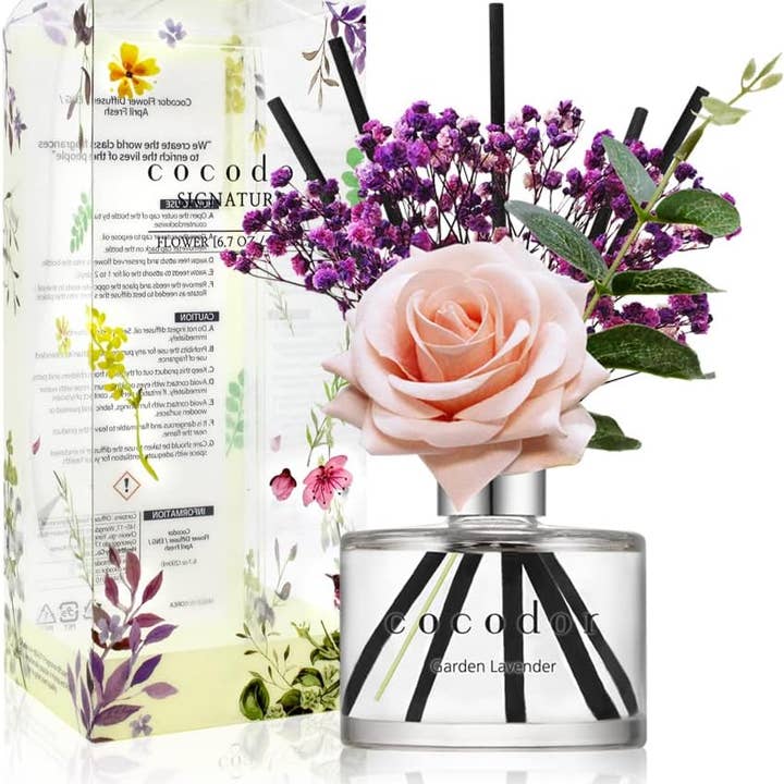 Difusor de Rosas Cocodor 200ml(6.7oz) Fragrância de Lavanda de Jardim por atacado de Cocodor Italy srl