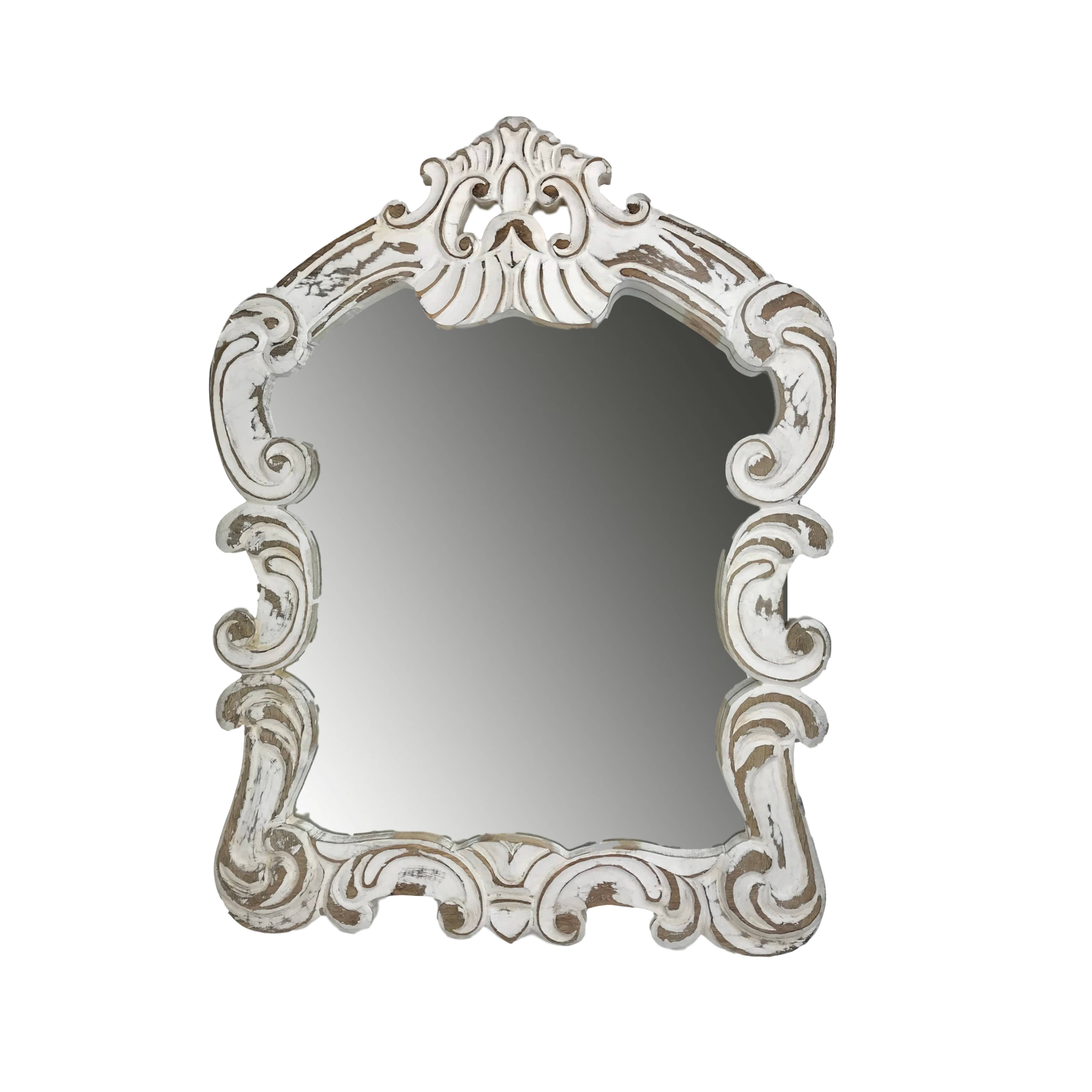 Wilco Home - Wholesale Wall Mirror - Royal Orleans Hand-Carved Wood Vanity Wall Mirror1