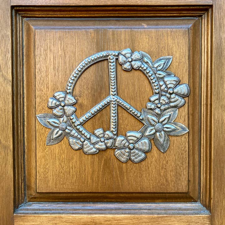 Haiti Fair Trade~ It's Cactus - Wholesale Wall Accent - Peace and Flowers, Haiti Fair Trade, Metal Wall Art