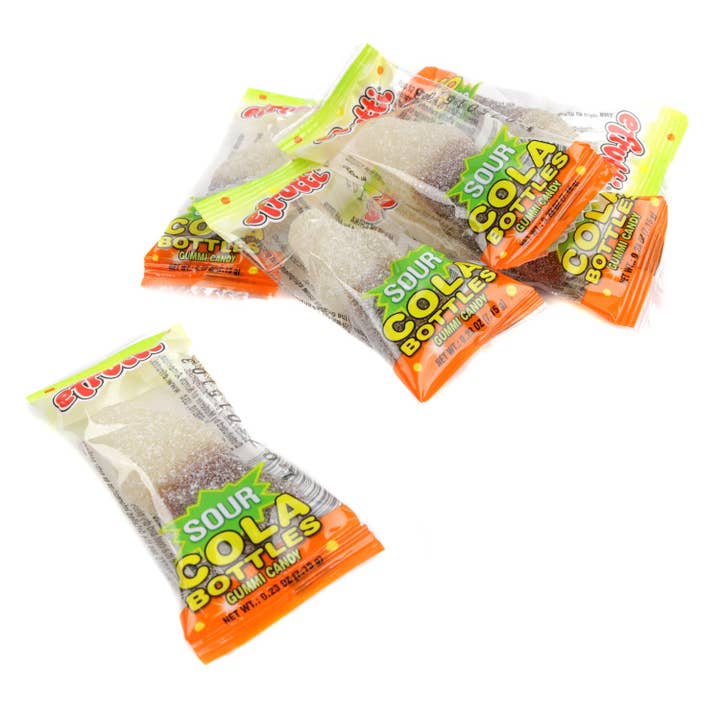 efrutti Gummi Bulk Sour Cola Bottles 2lb for wholesale by Royal Wholesale