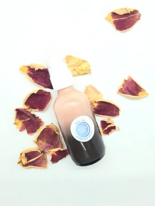 Rose Clay oil-free facial cleanser for wholesale by Moonstone Garden