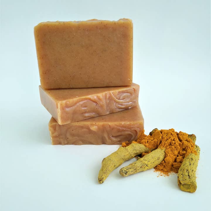 Turmeric Soap for wholesale by Soapluscious