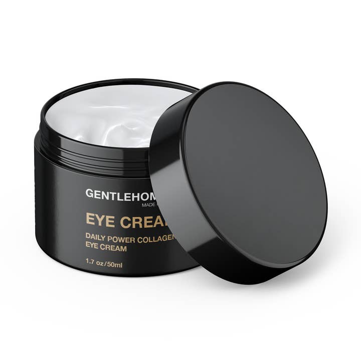 Crème pour les yeux collagène et caféine pour homme à l'acide hyaluronique pour la vente par Gentlehomme