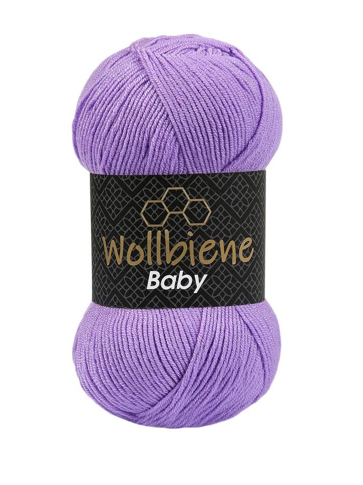 Wollbiene babywol anti-pilling 100g voor breien en haken voor wholesale door Wollbiene