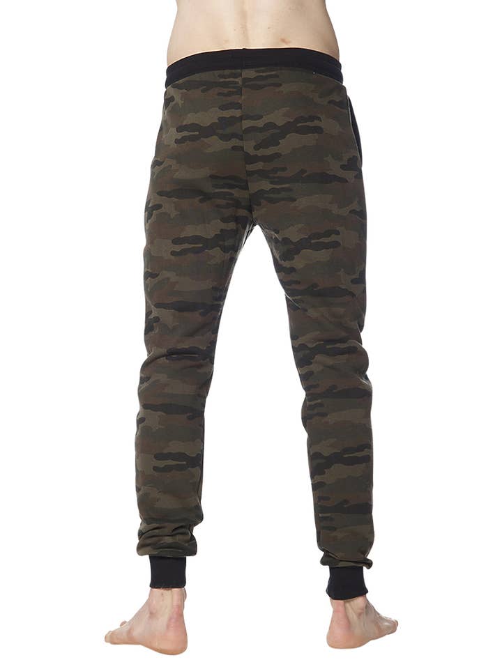 Royal Apparel - Wholesale Lounge Sweatpants/Joggers - Men's - Unisex Camo Fleece Jogger Pant2