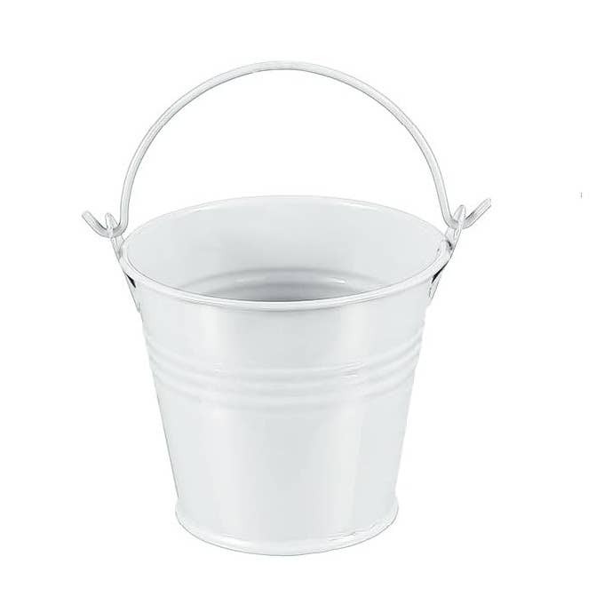 Factory Direct Craft - Wholesale Bucket/Pail - Mini Metal Bucket - Select Color (4" H x 3-3/4" Diameter)2