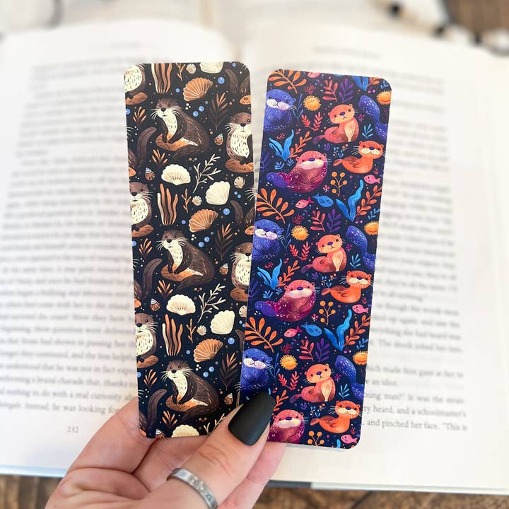 Little Turkey Shoppe - Wholesale Bookmark - Otter Bookmarks3