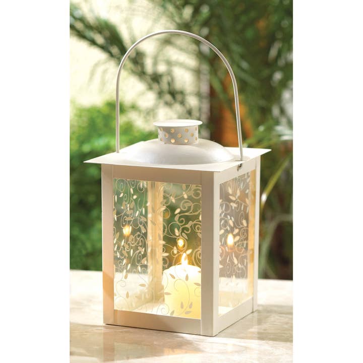 Zingz Home - Wholesale Lantern - Large White Lantern1