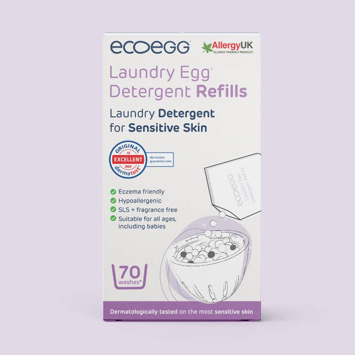 ecoegg Laundry Egg Refill Pellets - Sensitive Skin 70s for wholesale by Ecoegg
