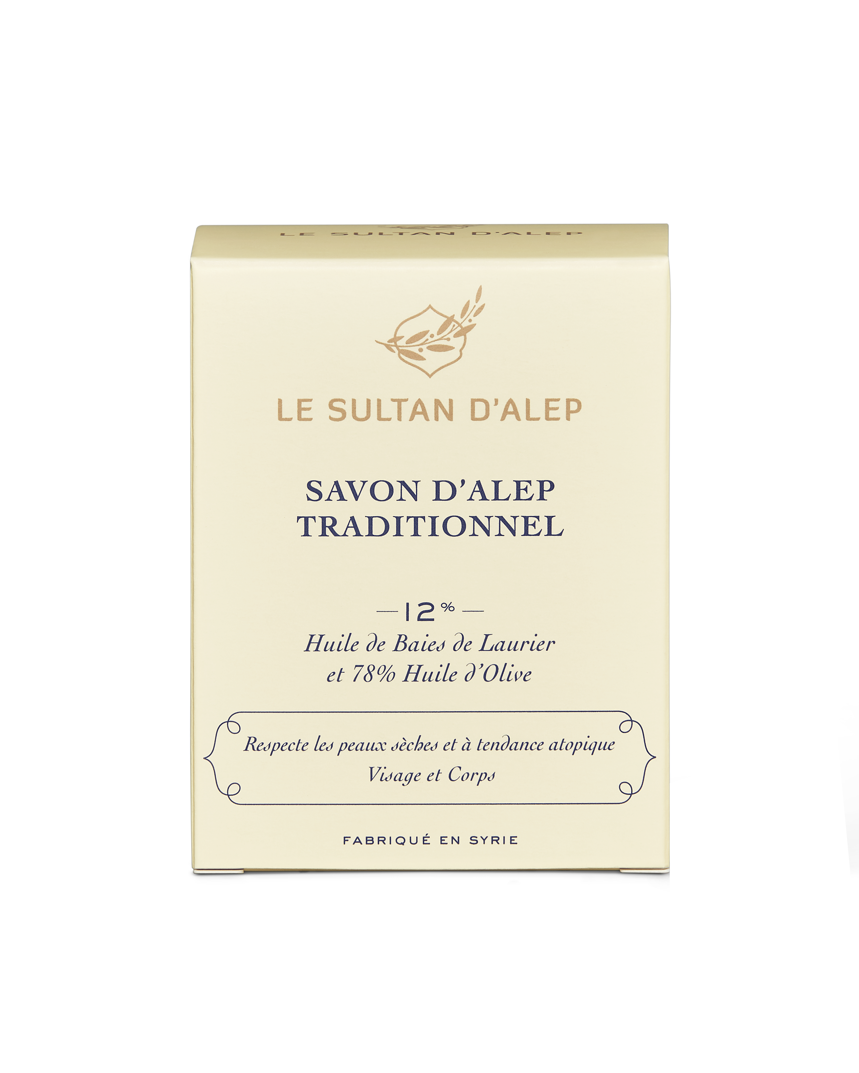 LE SULTAN D'ALEP – wholesale Tvål – Traditionell Aleppotvål 12 % 200 g1