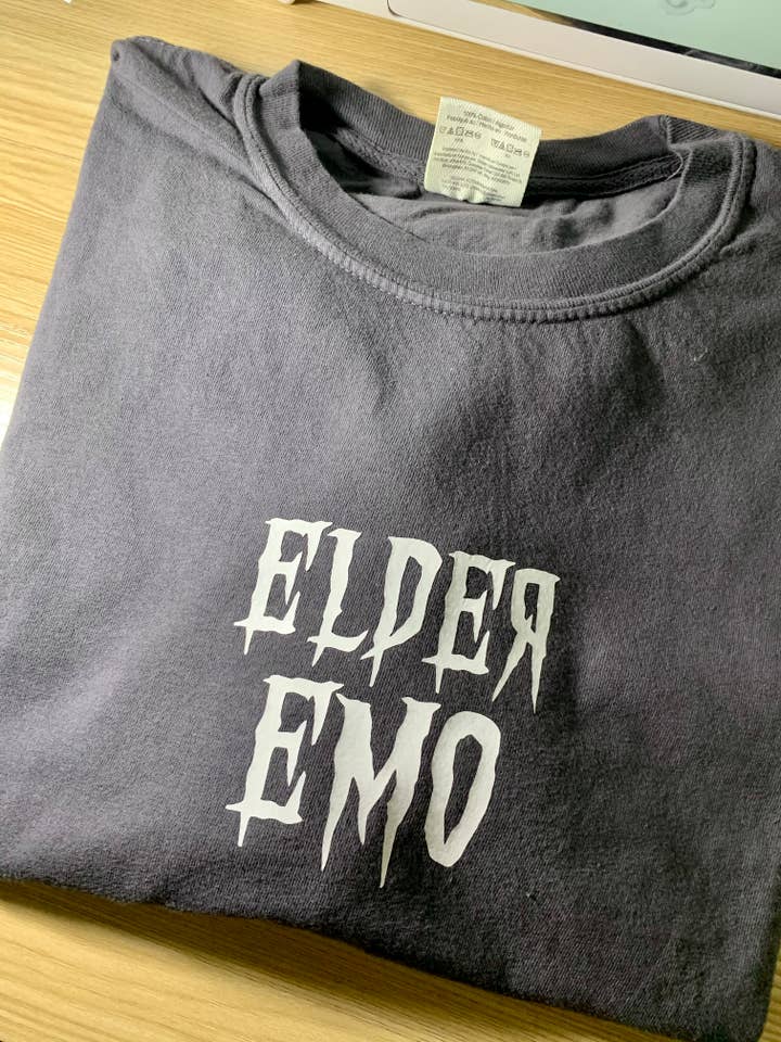 Christina iDesigns - Wholesale Screen Printed T-Shirt - Women's - Elder emo tee4