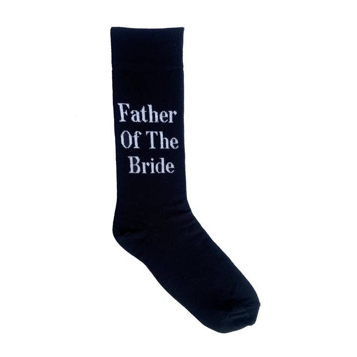 Father of the Bride Wedding Sock for wholesale by Lafitte