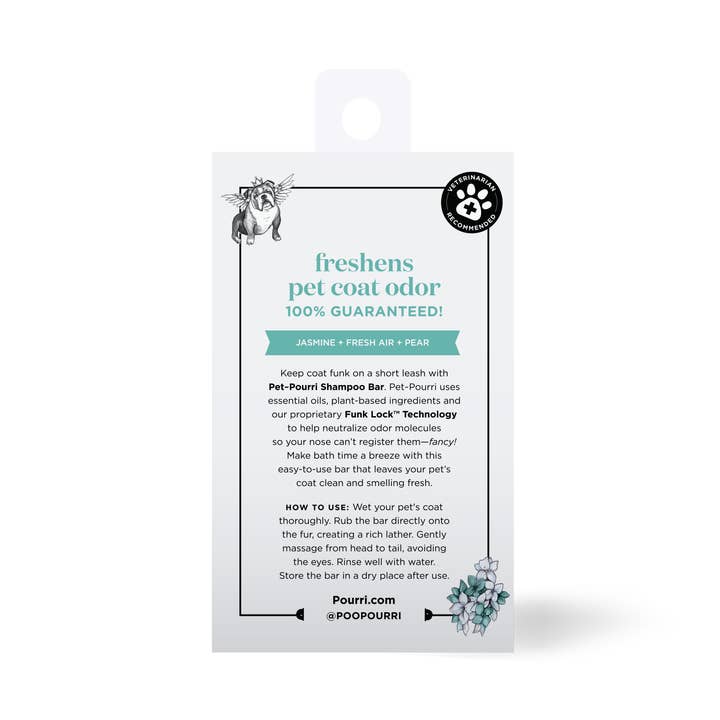 ~Pourri - Wholesale Pet Shampoo - Dog - Pet~Pourri - Pawsitively Fresh Deodorizing Pet Shampoo Bar