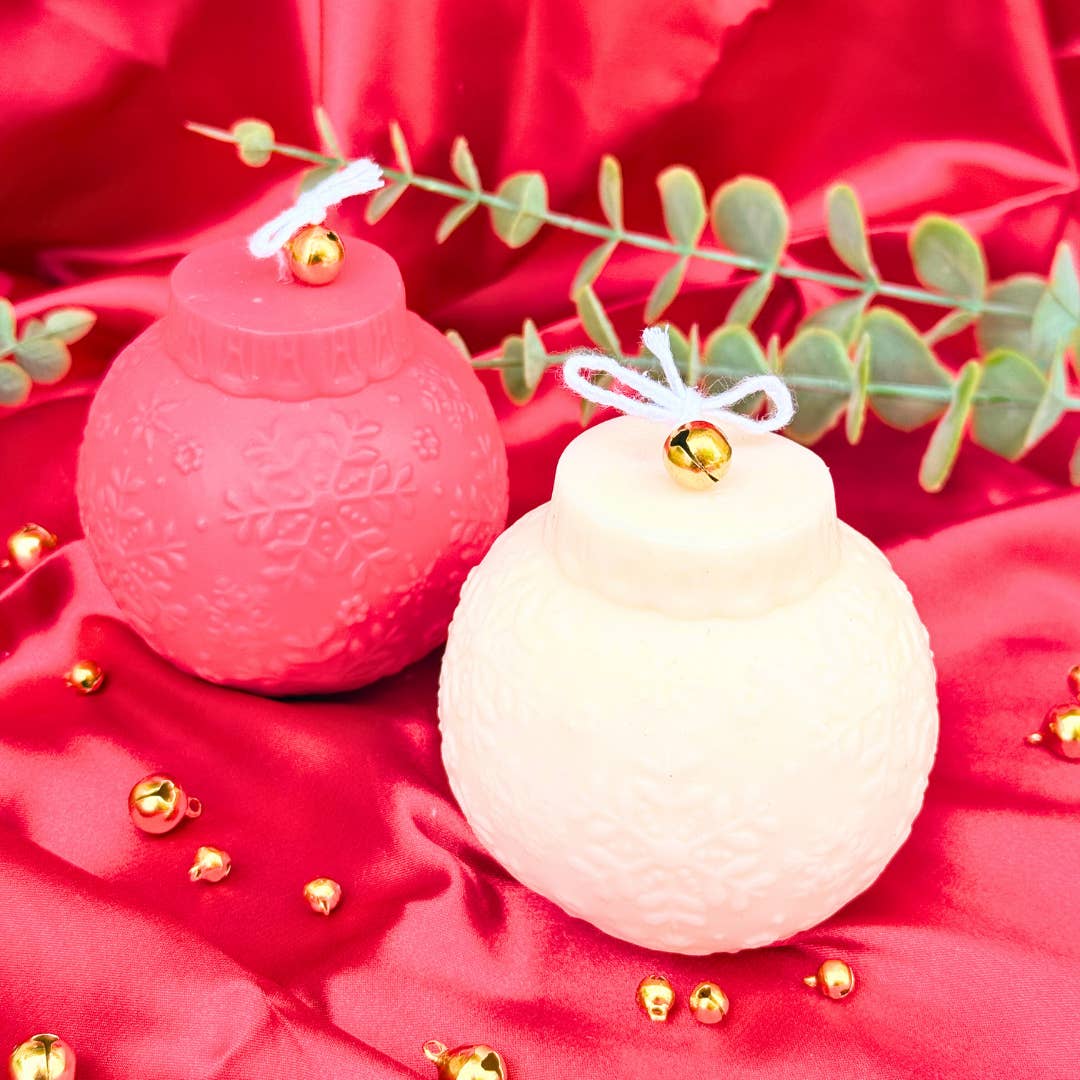 Velarosa Studio LLC - Wholesale Pillar Candle - Christmas Ornament Candle