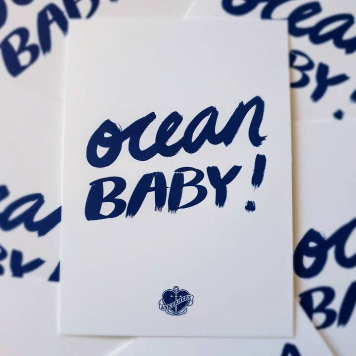 Ankerherz Verlag - Wholesale Postcard - 10 Ocean Baby Postcards