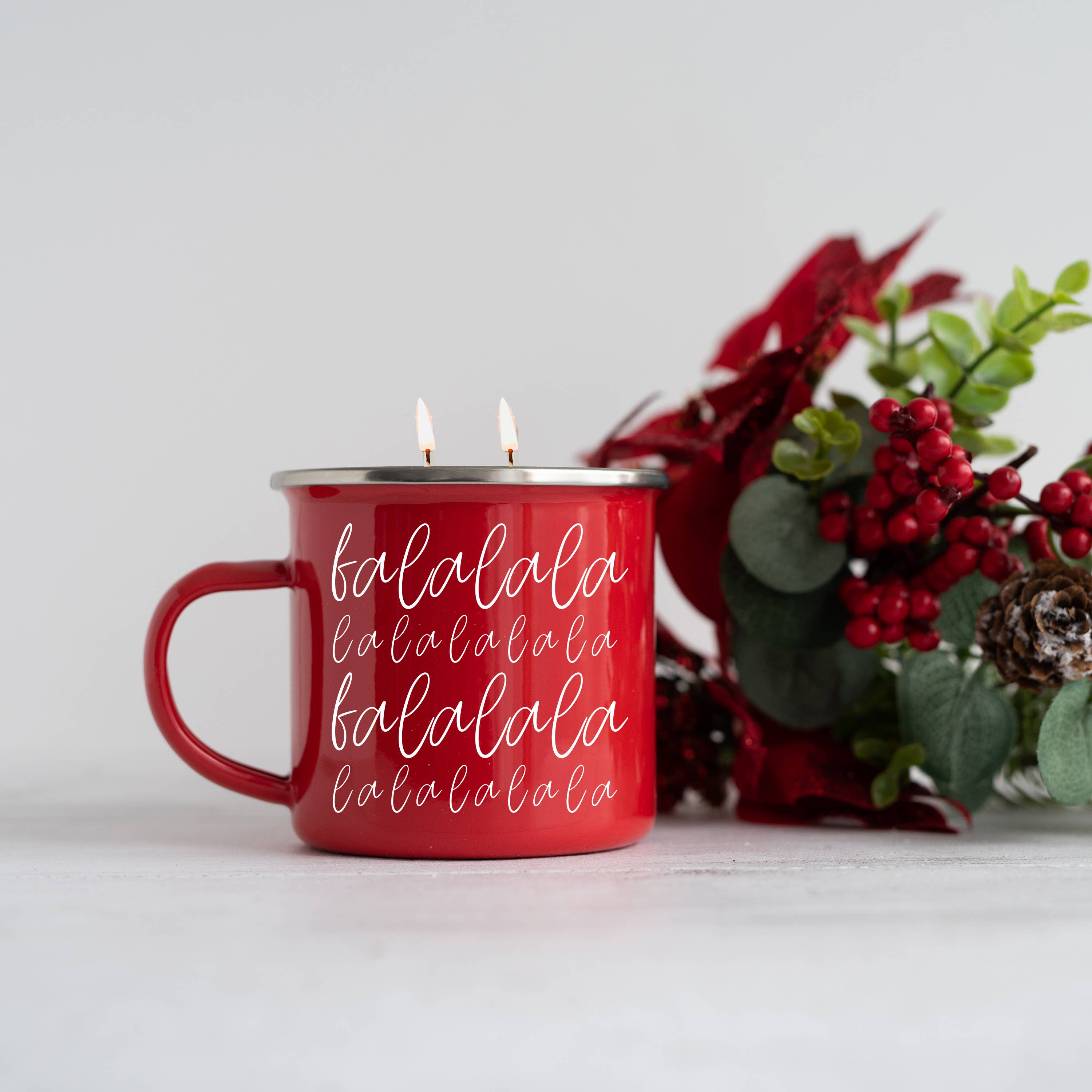 Gia Roma - Wholesale Jar/Filled Candle - Christmas Scented Candles Soy, Unique Holiday Mug Candles lg18