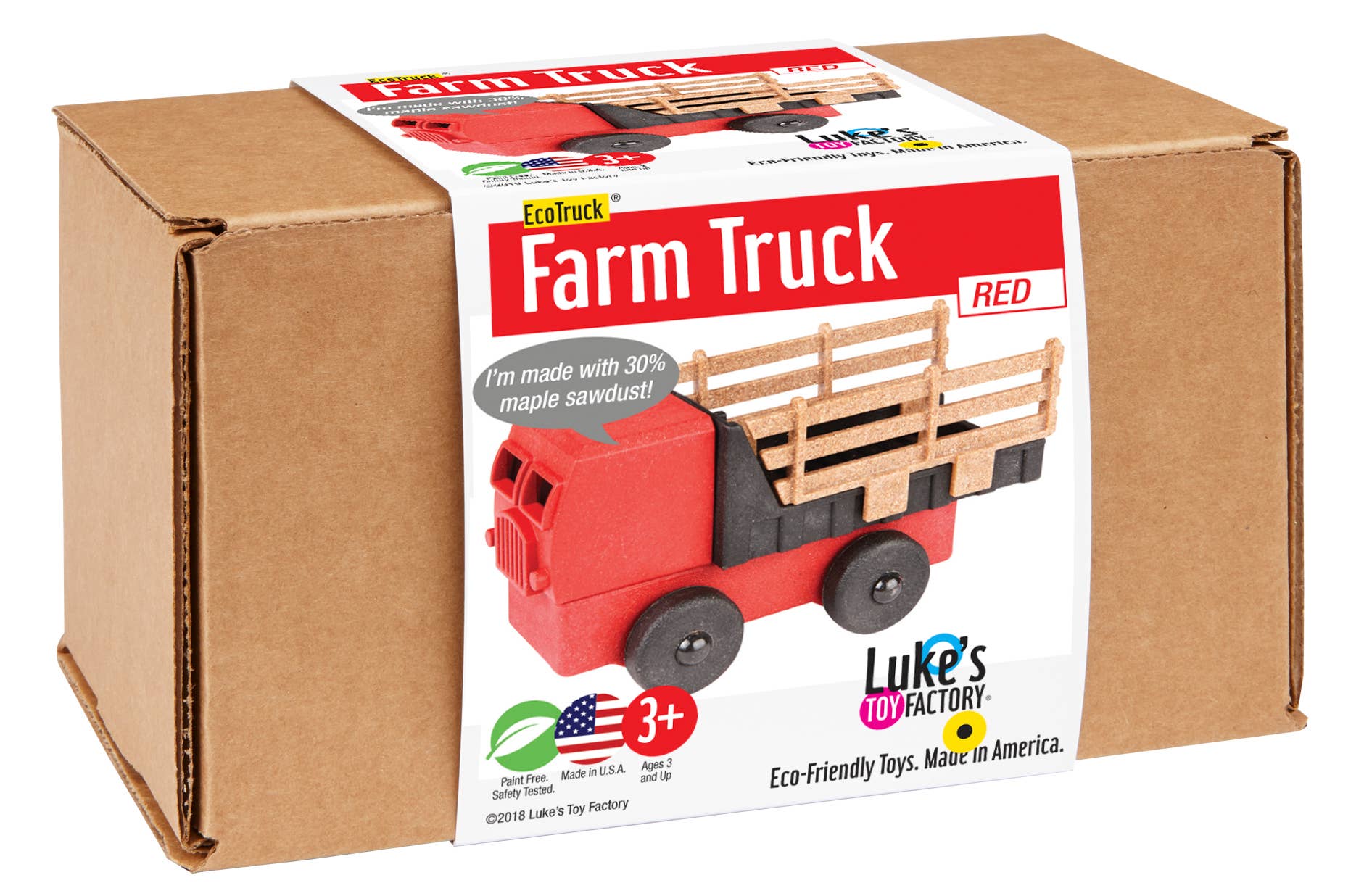 Luke's Toy Factory - Vente Voiture/camion miniature – enfant - Jouet Farm Truck3
