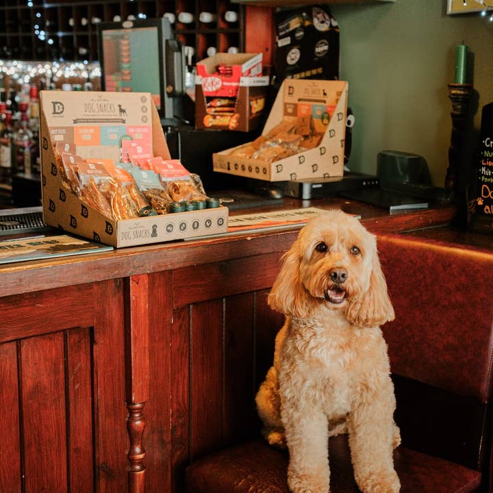 Dewkes Snacks for Dogs – wholesale Pet treats – Dog – Hospitality Counter Tray – Turn Paws into Profit5